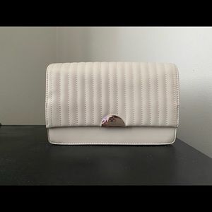 Light Grey Crossbody Purse
